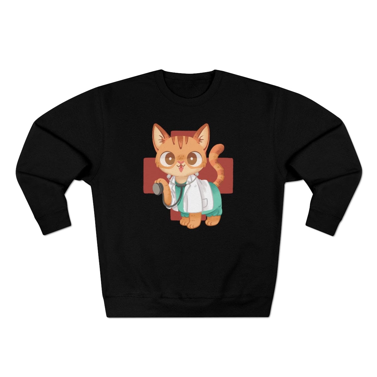 Meowdical Heroes Unisex Crewneck Sweatshirt