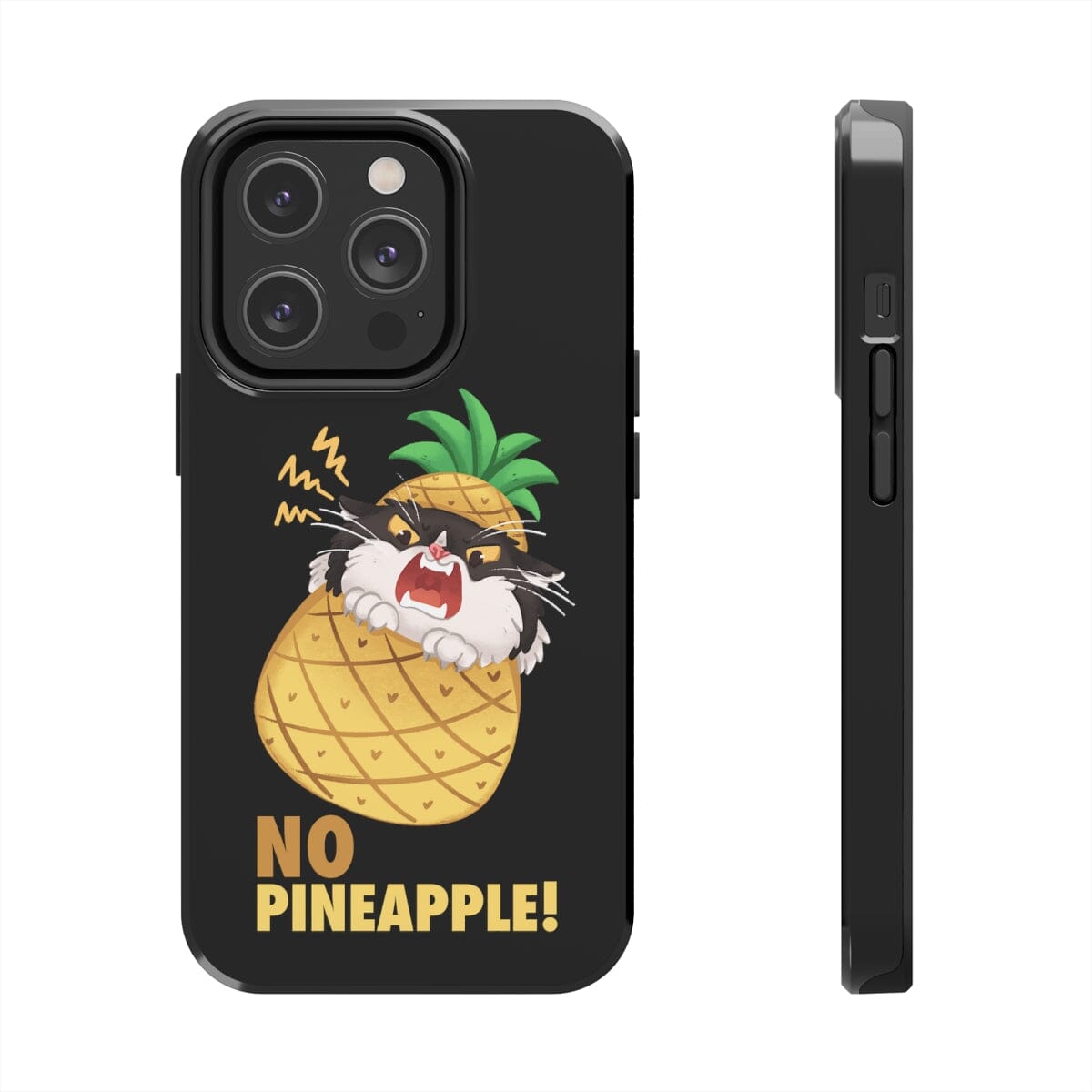 eatdrinkcat x W & F No Pineapple! Tough iPhone Case by Case Mate