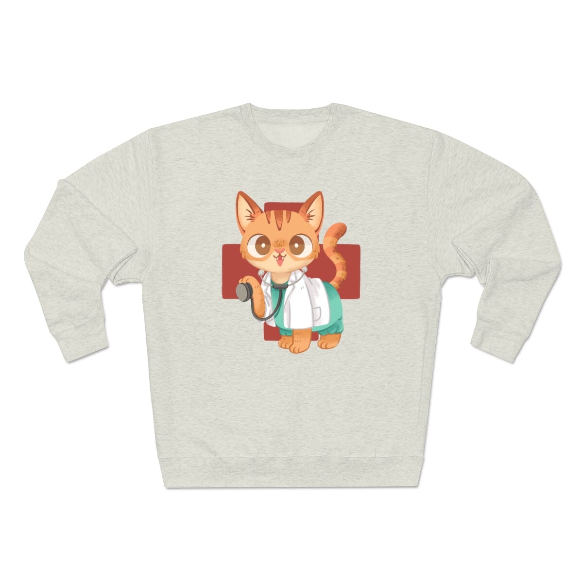 Meowdical Heroes Unisex Crewneck Sweatshirt