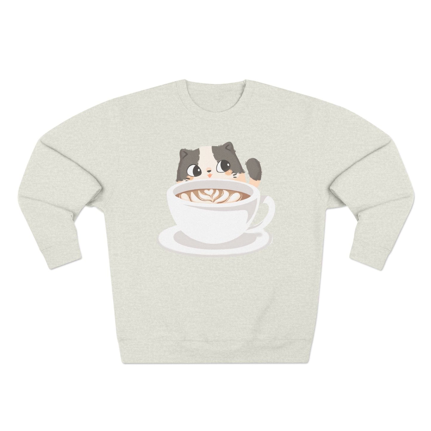 Meowlatte Unisex Crewneck Sweatshirt