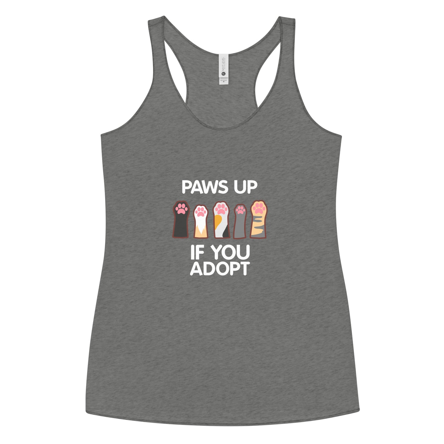 Paws Up Racerback Tank