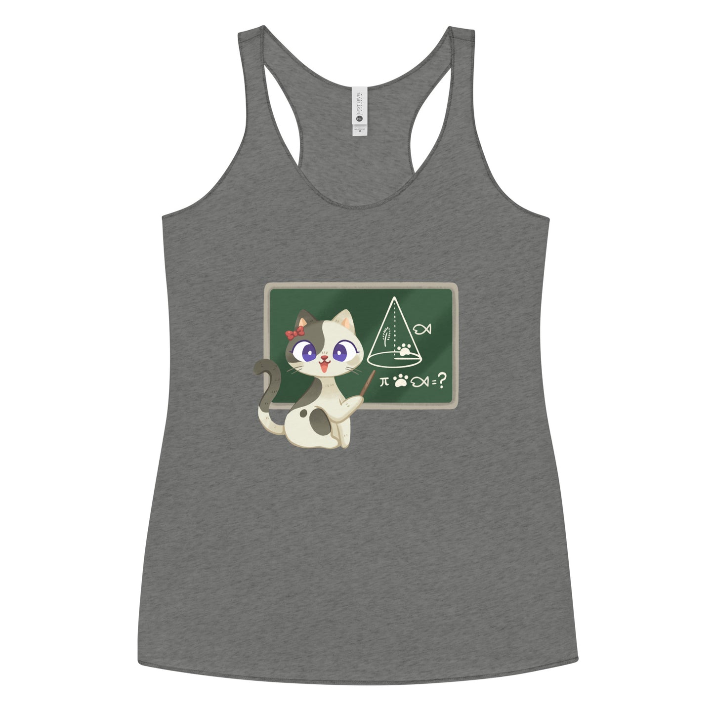 Professor Mittens Racerback Tank