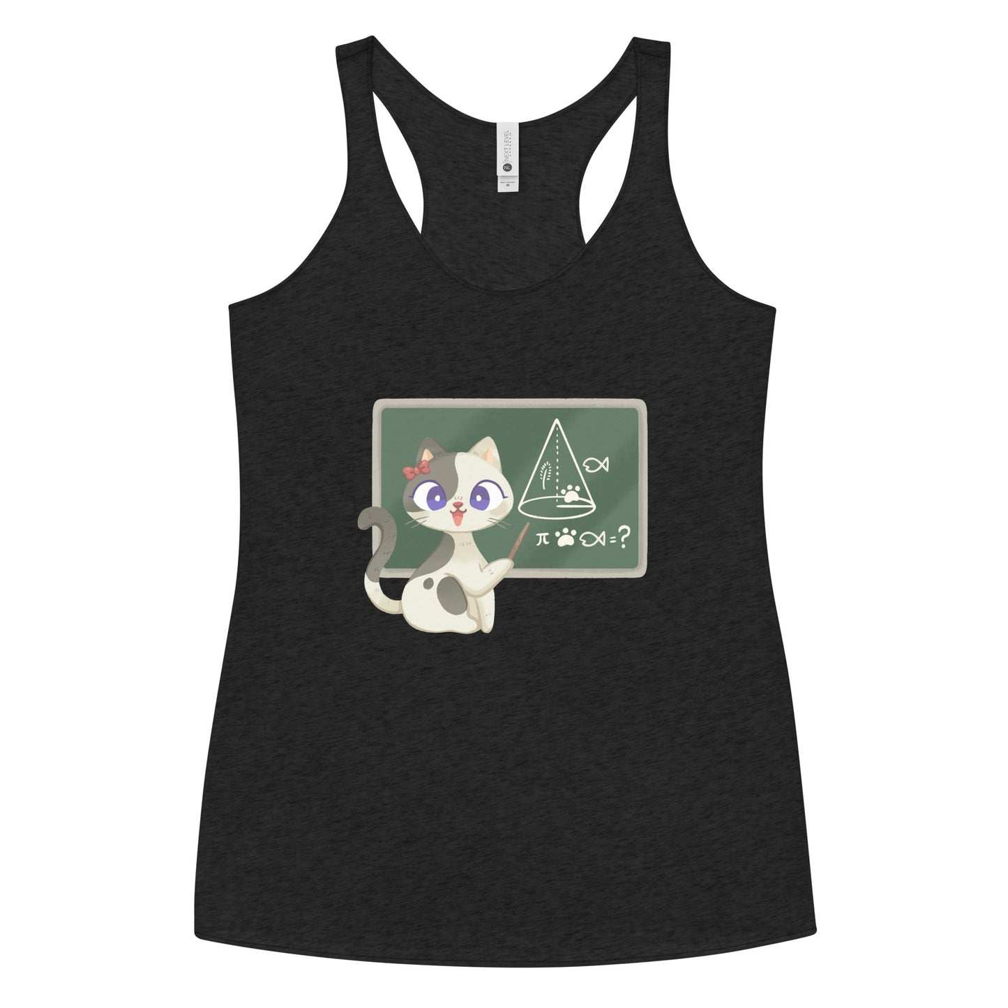 Professor Mittens Racerback Tank