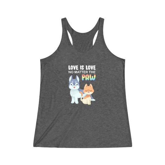 Love Is Love Racerback Tank
