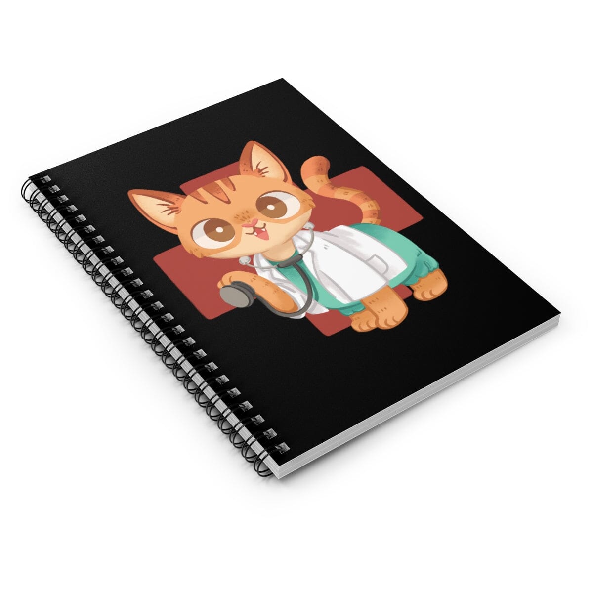Meowdical Heroes Spiral Notebook