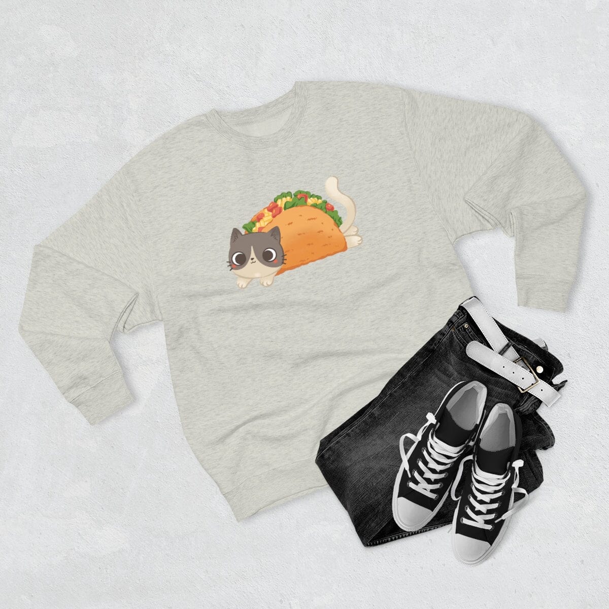 TacoCat Unisex Crewneck Sweatshirt