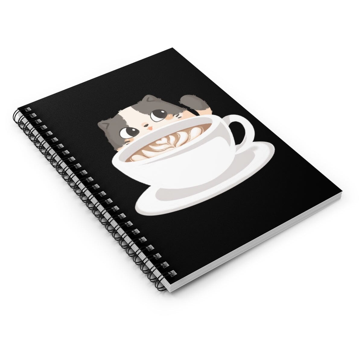 Meowlatte Spiral Notebook
