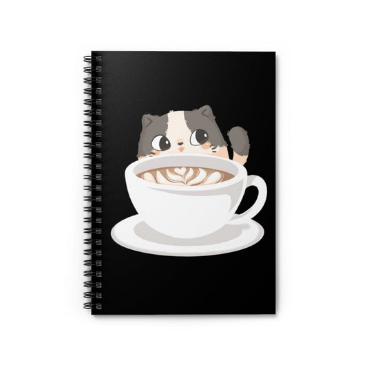 Meowlatte Spiral Notebook
