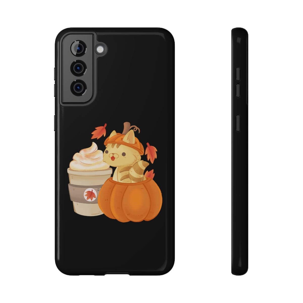 Pumpkin Spice Kitten Tough Samsung Case