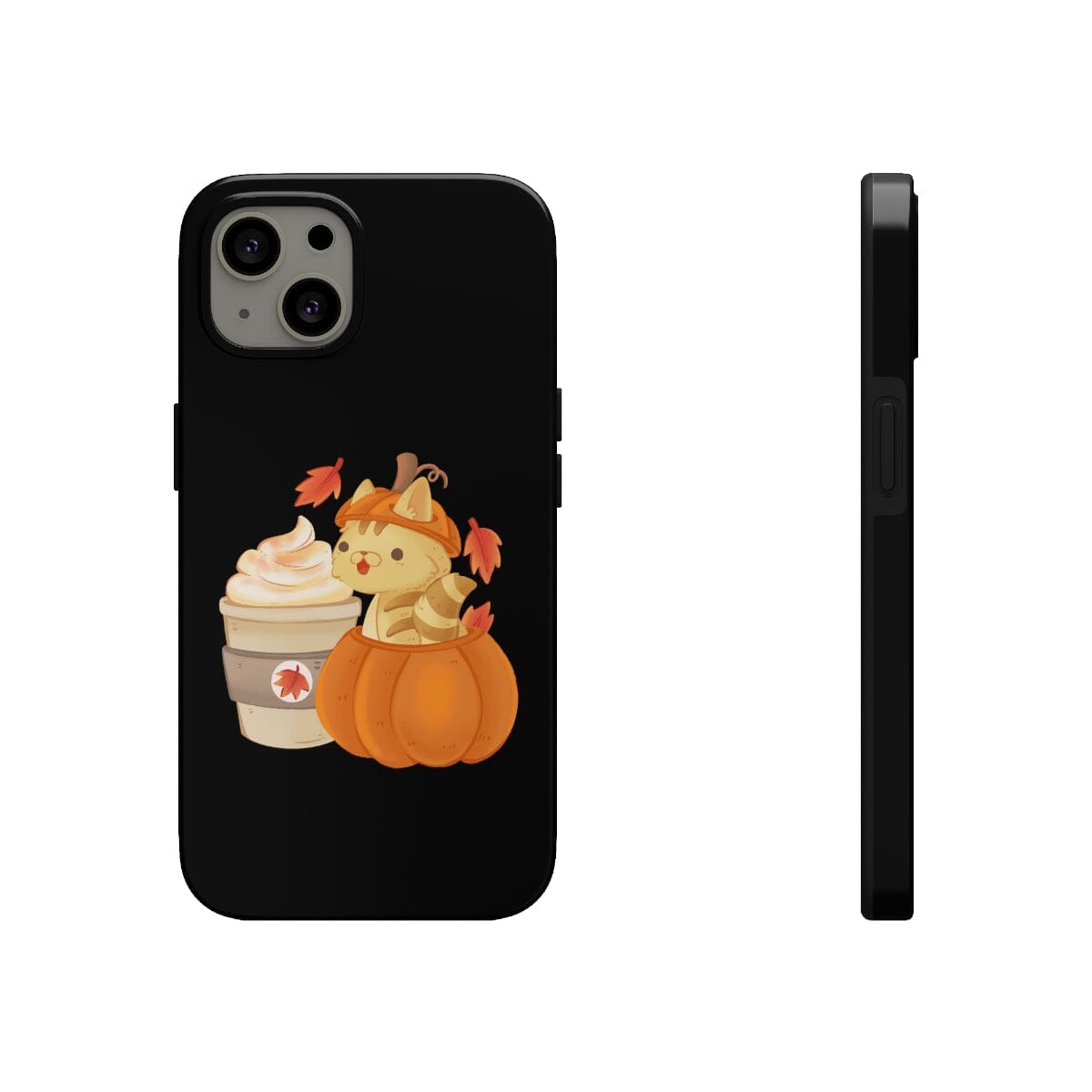 Pumpkin Spice Kitten Tough iPhone Case by Case Mate