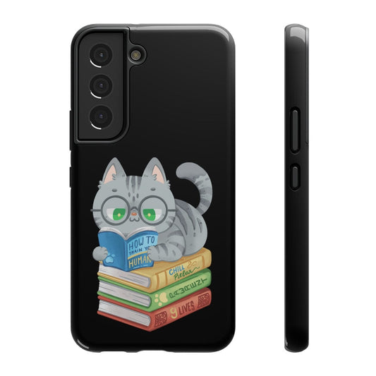 Cats and Books Tough Samsung Case