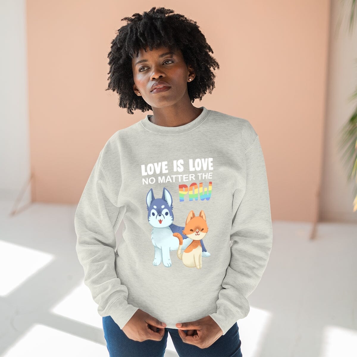 Love is Love Unisex Crewneck Sweatshirt