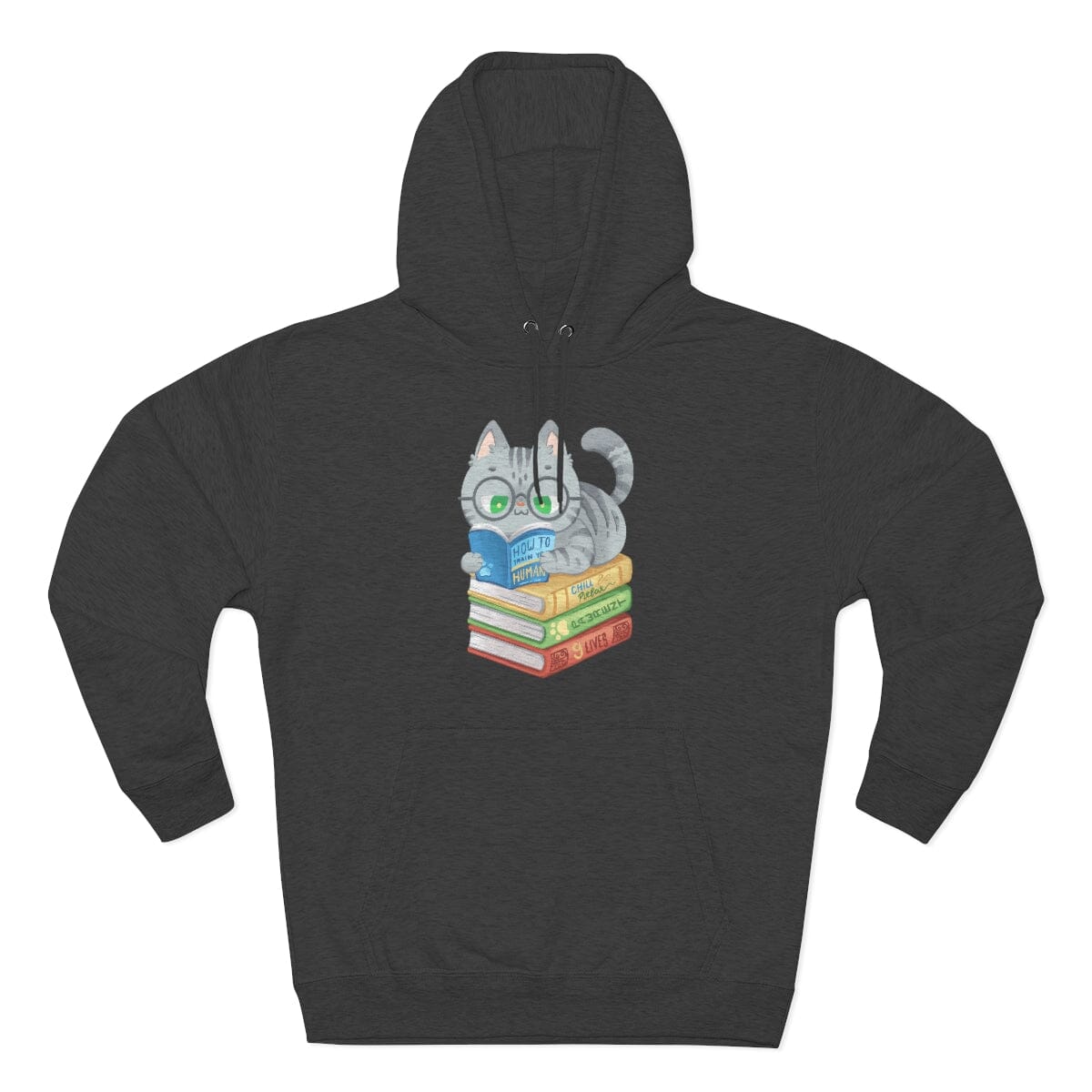 Cats and Books Unisex Hoodie