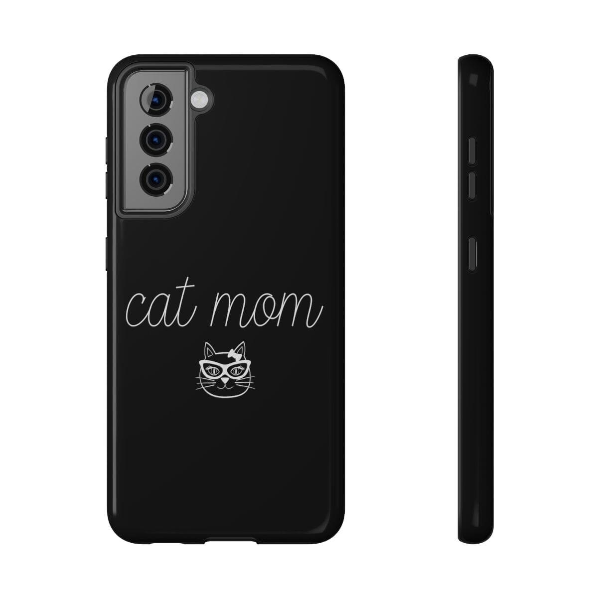 Cat Mom Tough Samsung Case