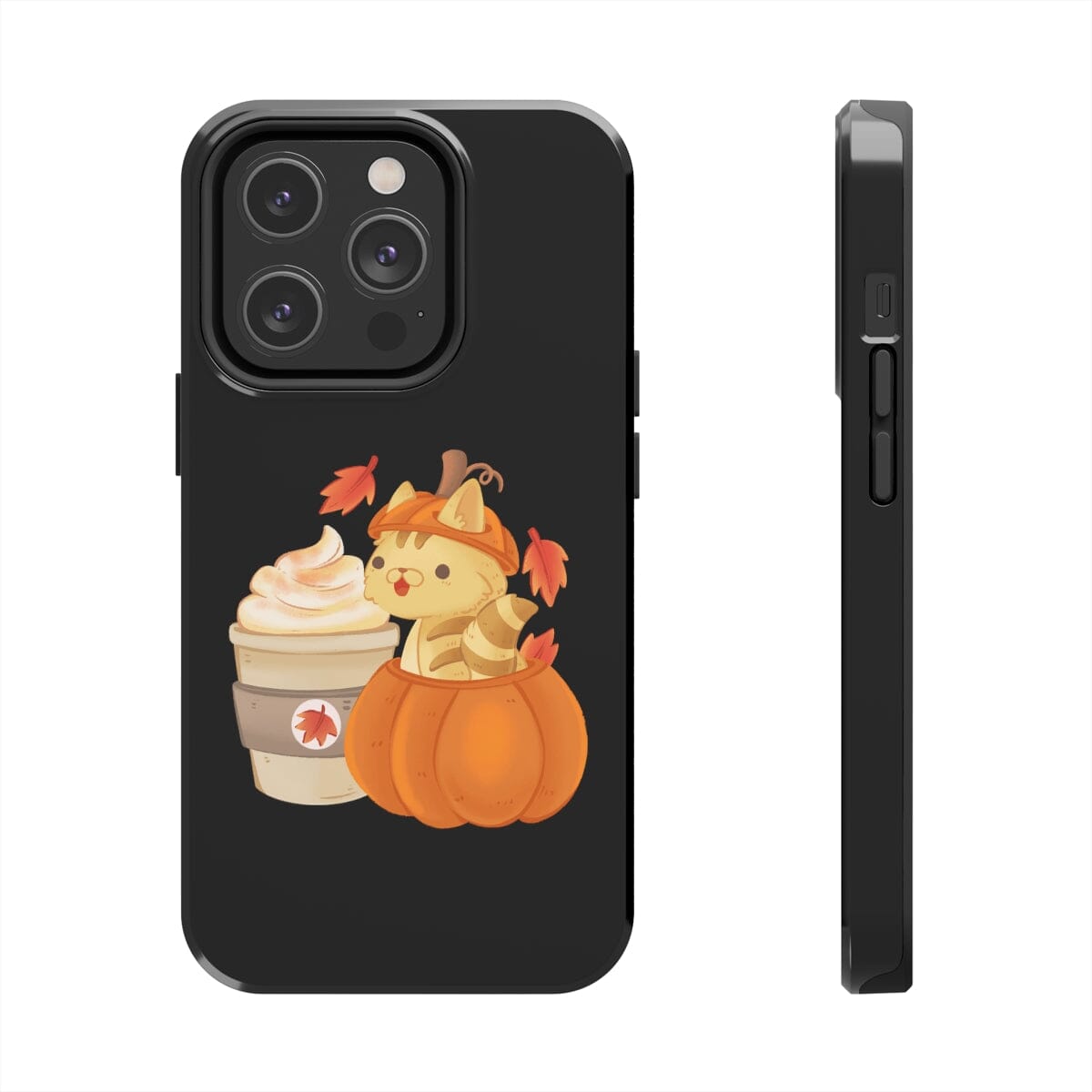 Pumpkin Spice Kitten Tough iPhone Case by Case Mate