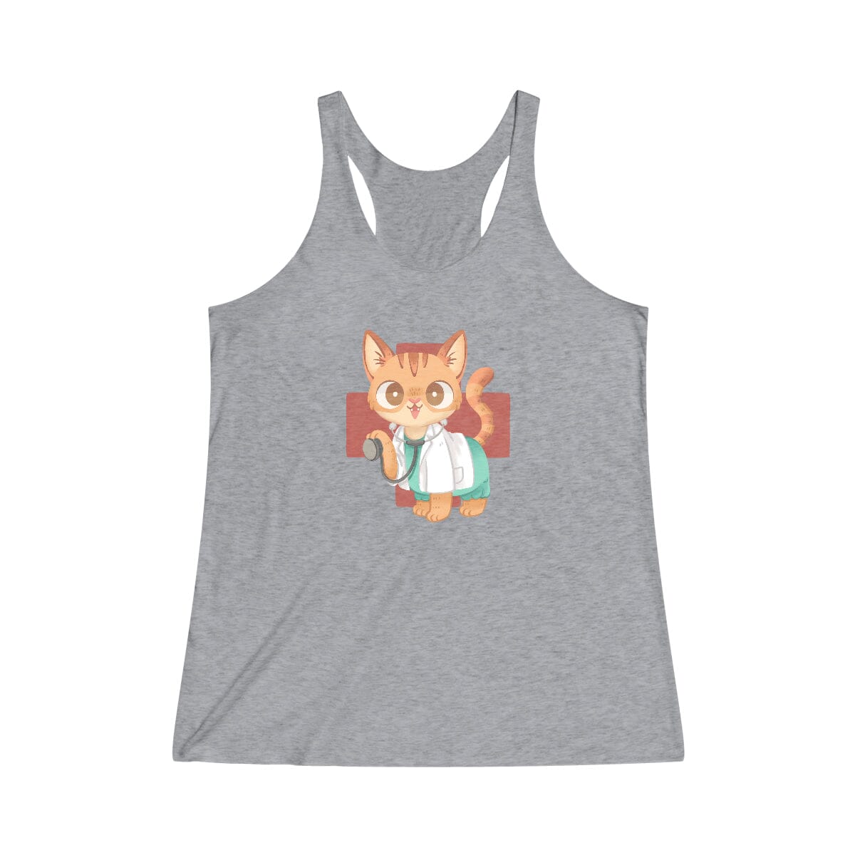 Meowdical Heroes Racerback Tank