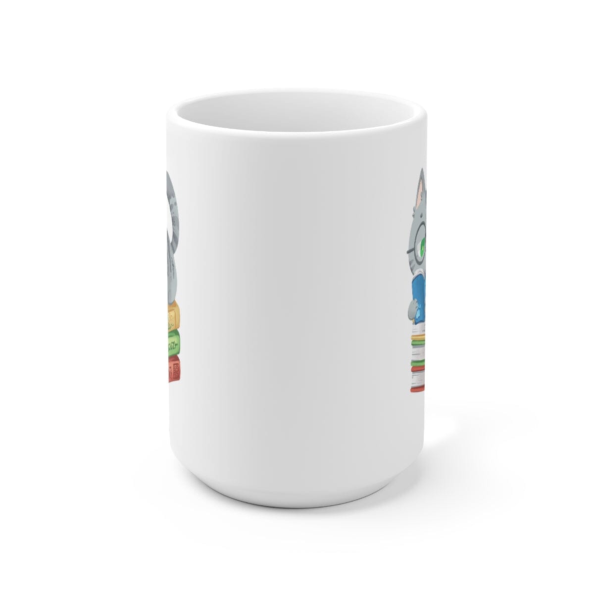 Cats and Books 15oz Mug
