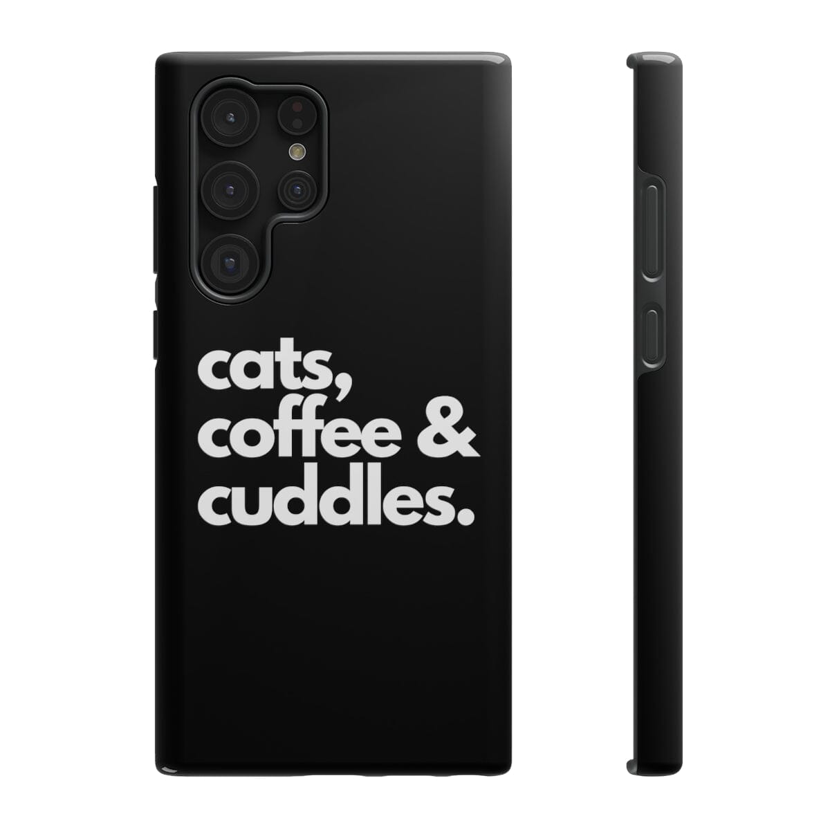 Cats Coffee & Cuddles Tough Samsung Case
