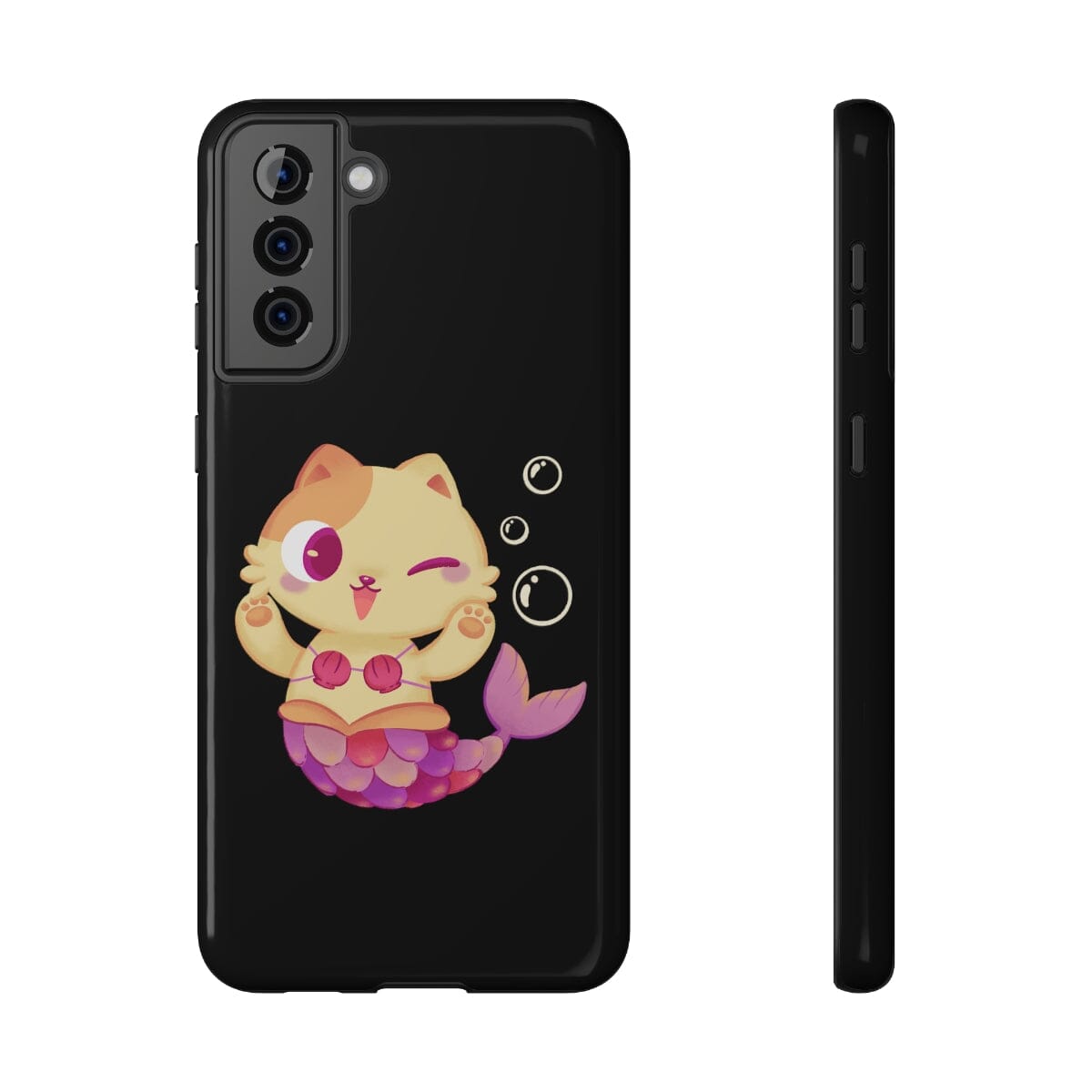 Meowmaid (Pink) Tough Samsung Case