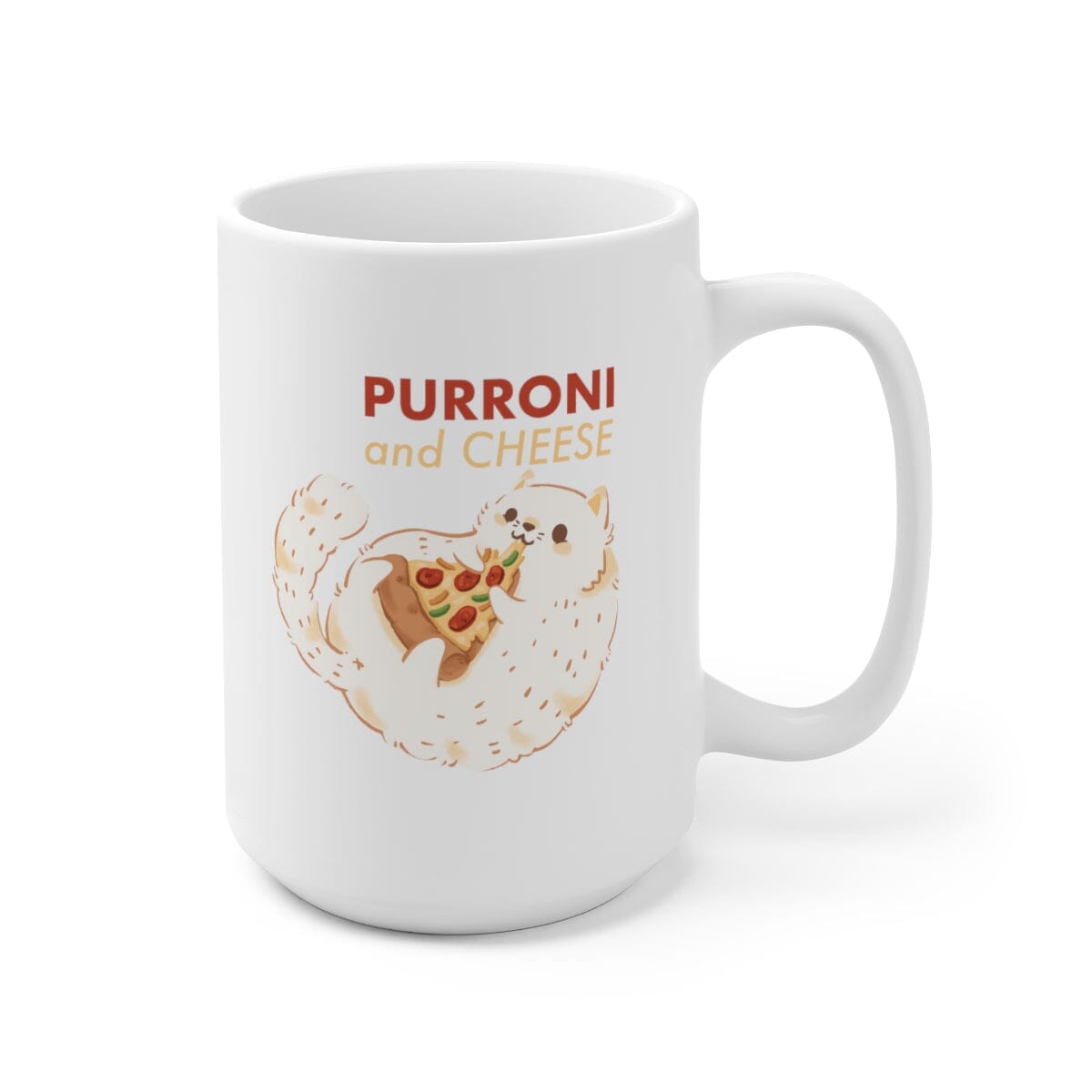 Purroni and Cheese 15oz Mug