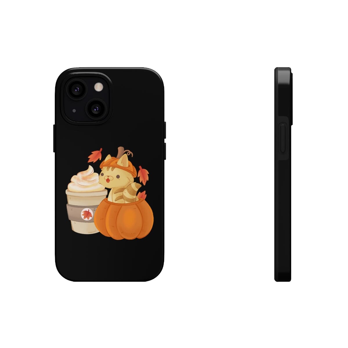 Pumpkin Spice Kitten Tough iPhone Case by Case Mate