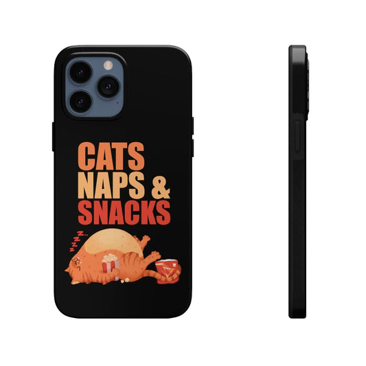 Cats Naps & Snacks Tough iPhone Case by Case Mate