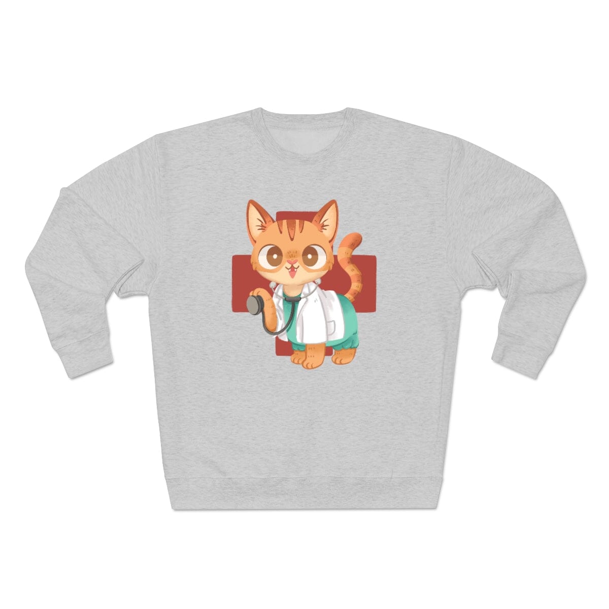 Meowdical Heroes Unisex Crewneck Sweatshirt