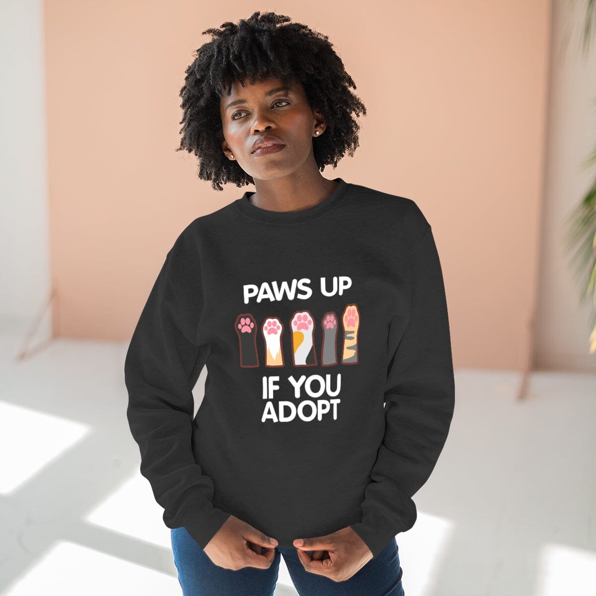Paws Up Unisex Crewneck Sweatshirt