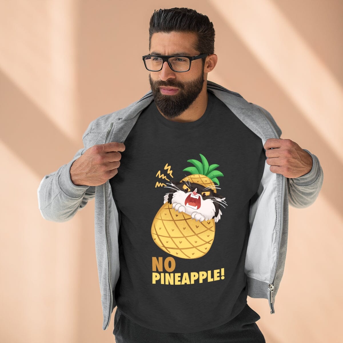 eatdrinkcat x W & F No Pineapple! Unisex Crewneck Sweatshirt