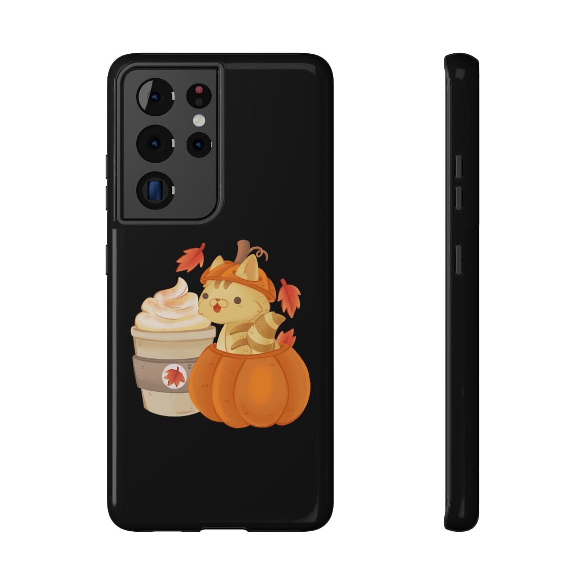 Pumpkin Spice Kitten Tough Samsung Case
