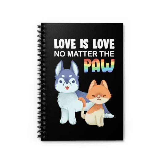 Love is Love Spiral Notebook