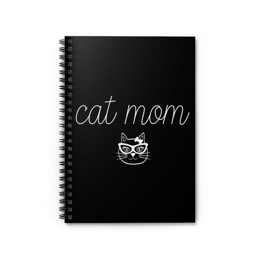 Cat Mom Spiral Notebook