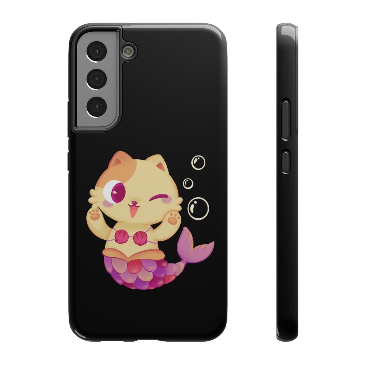 Meowmaid (Pink) Tough Samsung Case