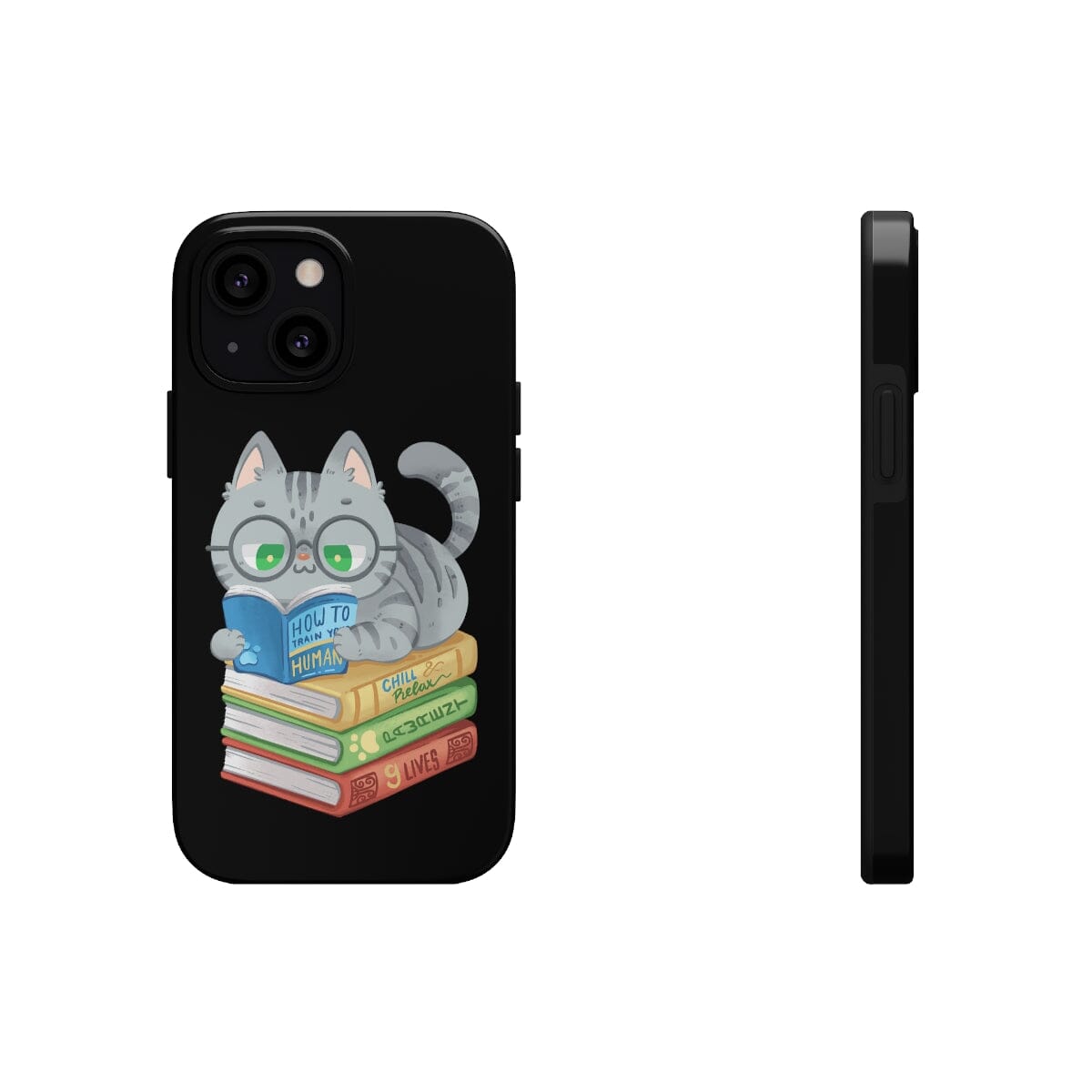 Cats and Books Tough iPhone Case by Case Mate