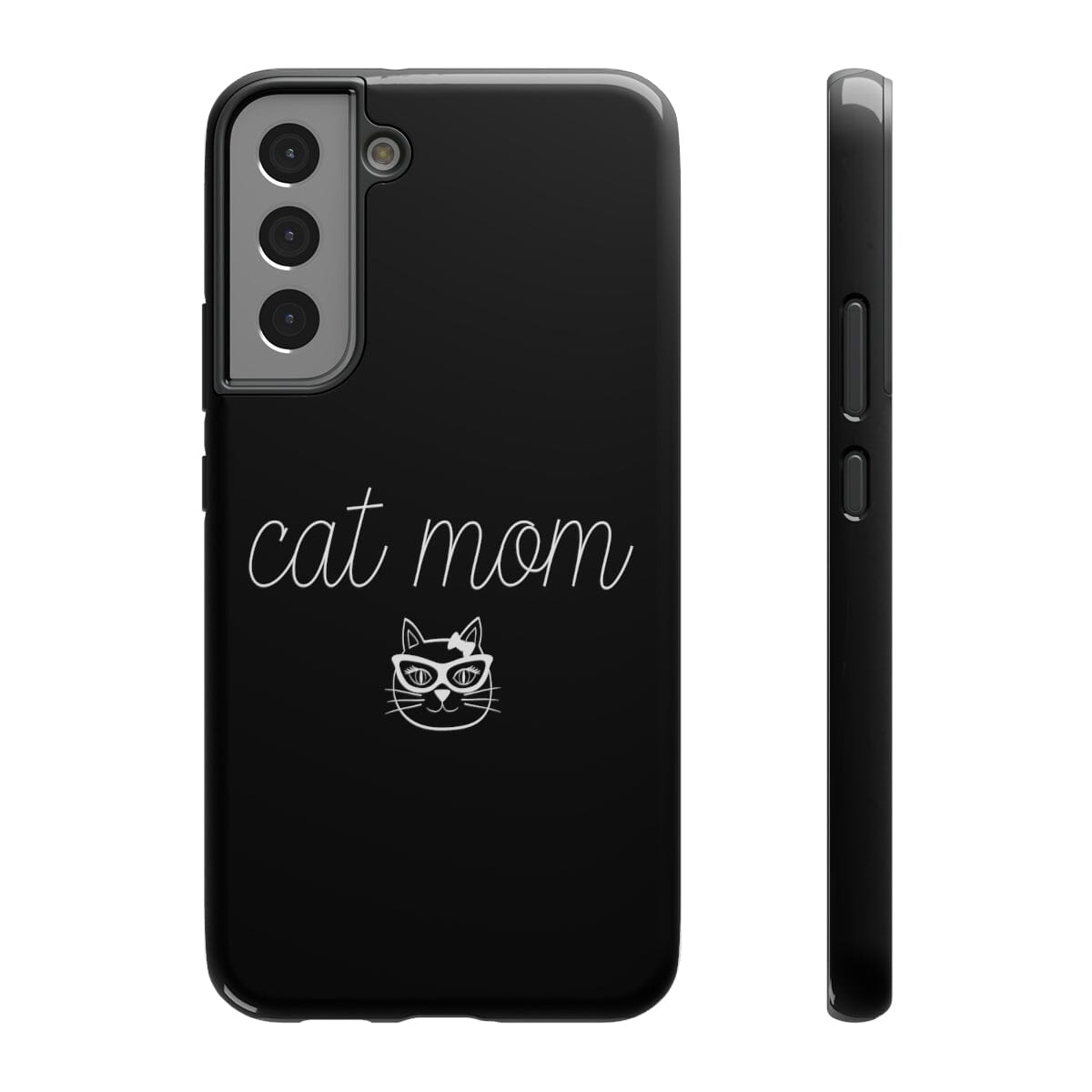 Cat Mom Tough Samsung Case