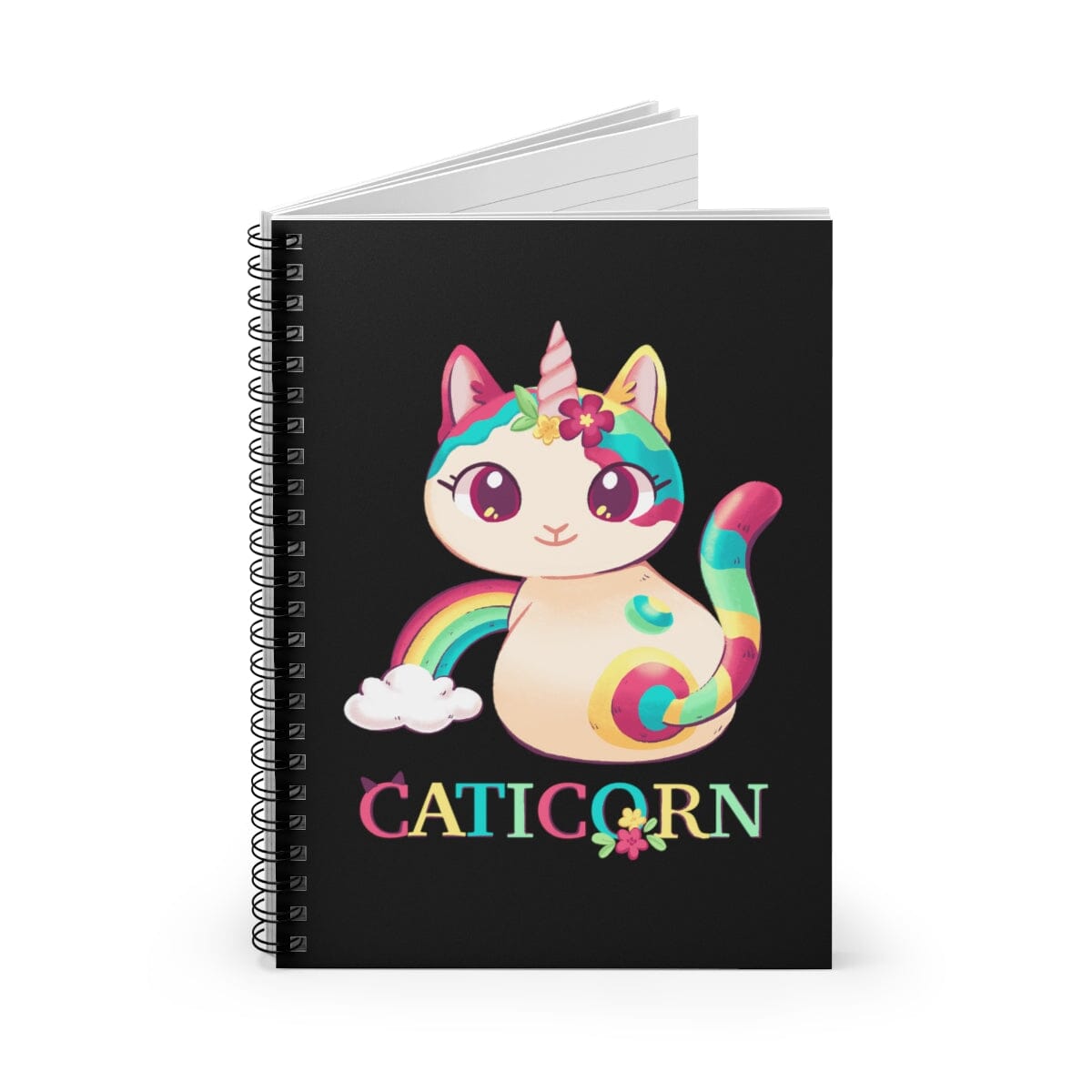 Caticorn Spiral Notebook
