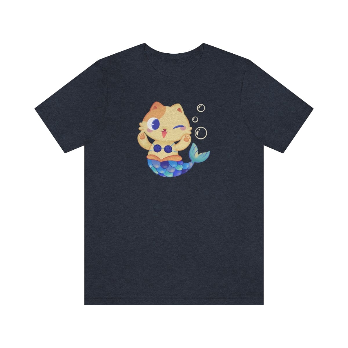 Meowmaid (Blue) Premium Tee