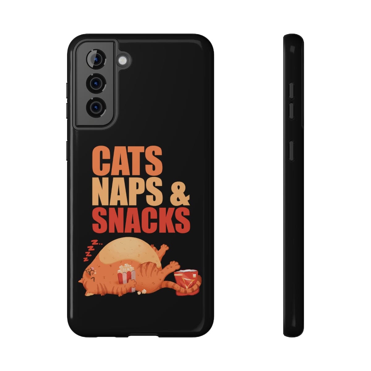 Cats Naps & Snacks Tough Samsung Case