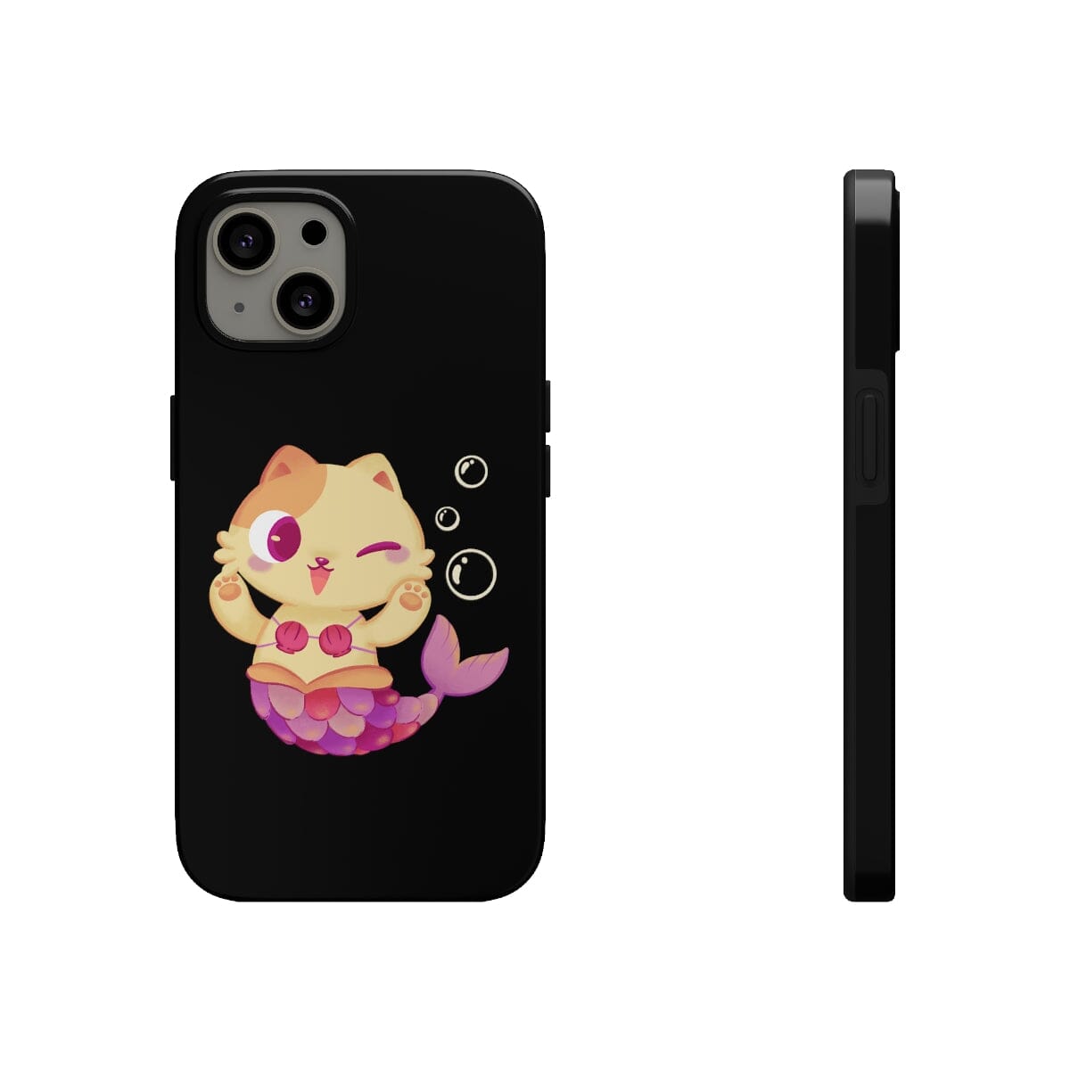 Meowmaid (Pink) Tough iPhone Case by Case Mate