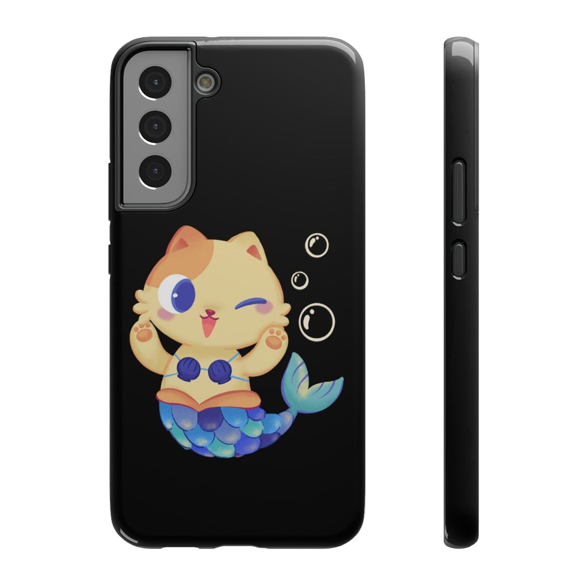 Meowmaid (Blue) Tough Samsung Case
