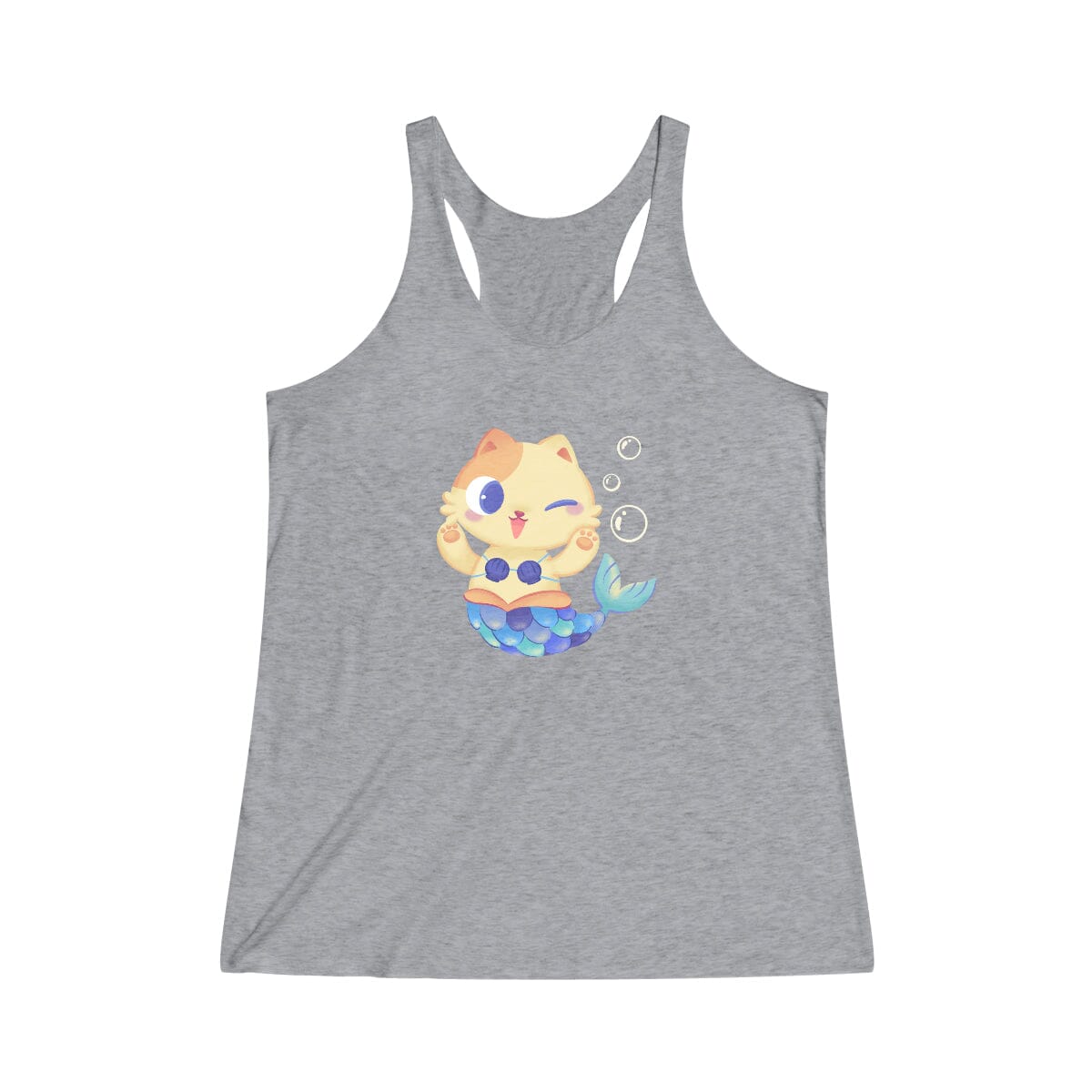 Meowmaid (Blue) Racerback Tank
