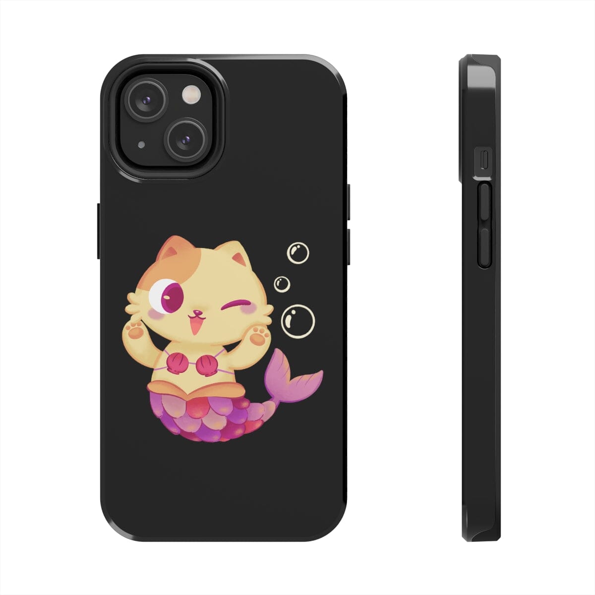 Meowmaid (Pink) Tough iPhone Case by Case Mate