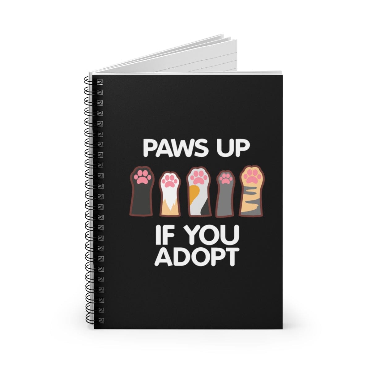 Paws Up Spiral Notebook
