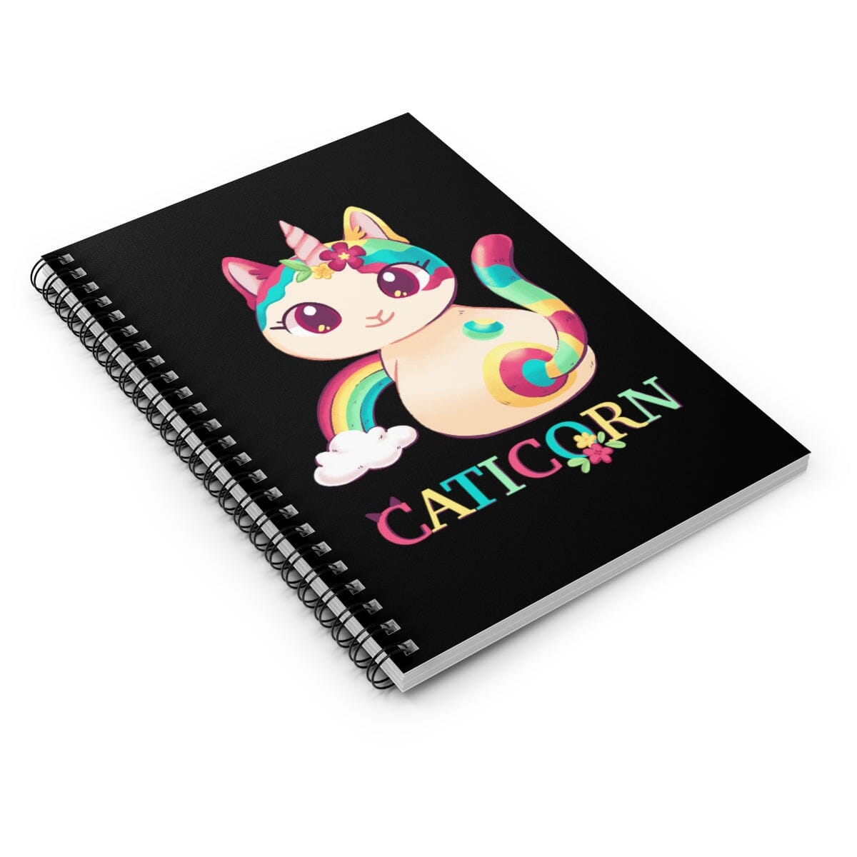 Caticorn Spiral Notebook
