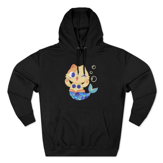 Meowmaid (Blue) Unisex Hoodie