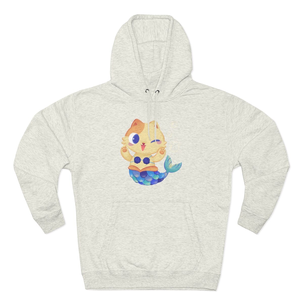 Meowmaid (Blue) Unisex Hoodie