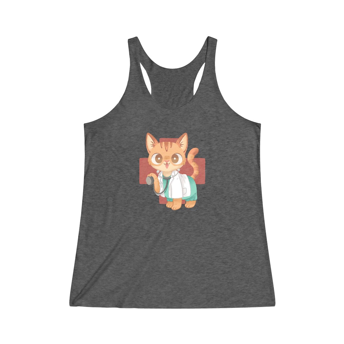 Meowdical Heroes Racerback Tank