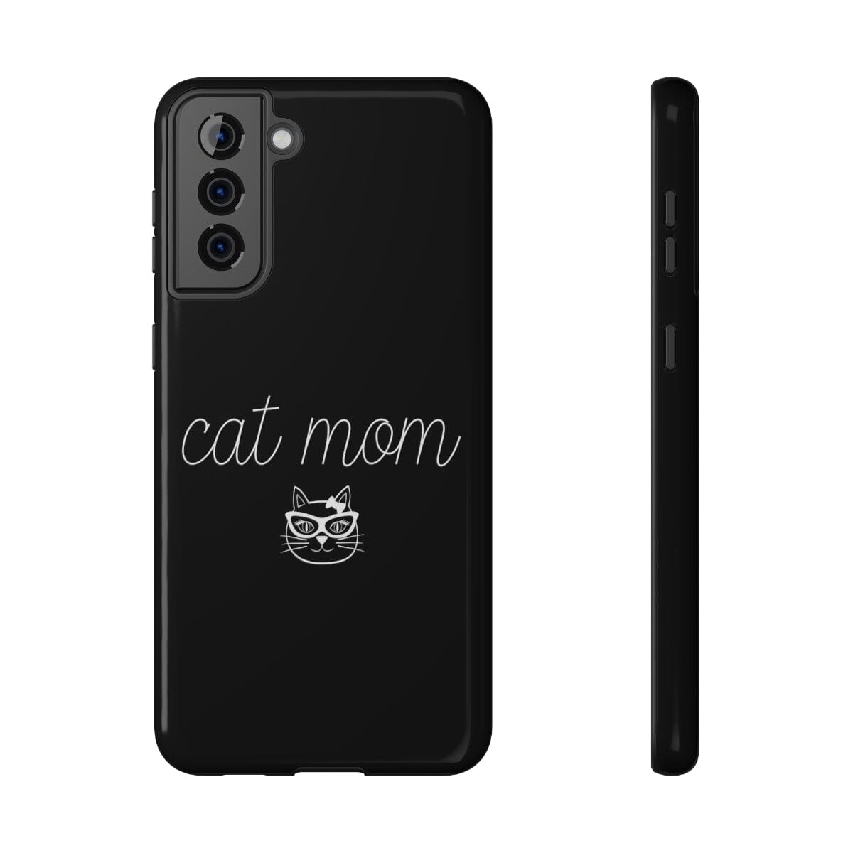 Cat Mom Tough Samsung Case