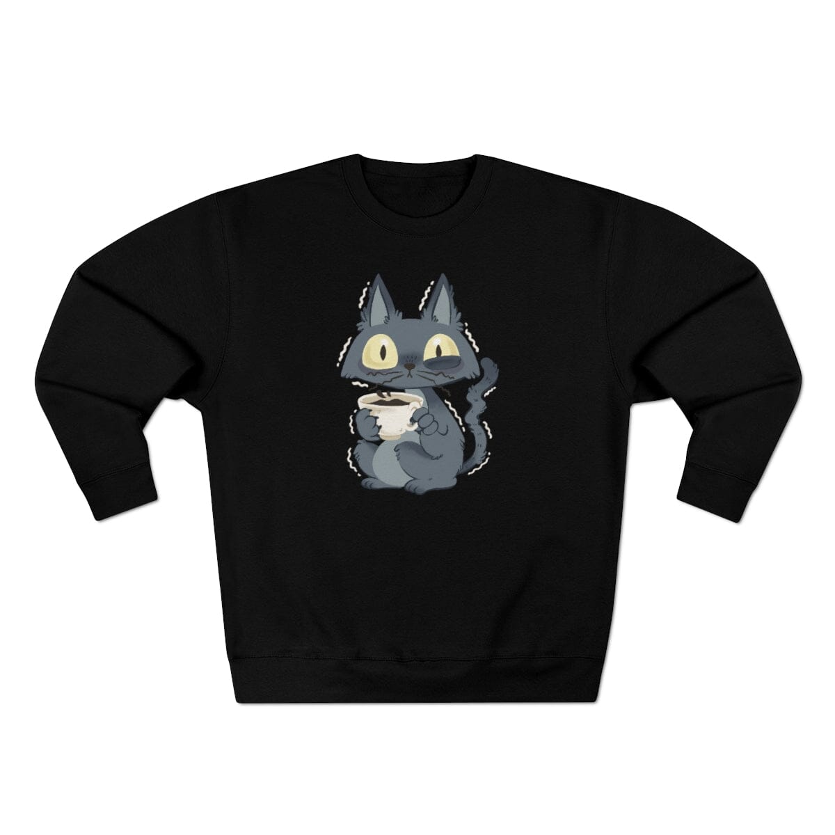 Cattfeinated Unisex Crewneck Sweatshirt
