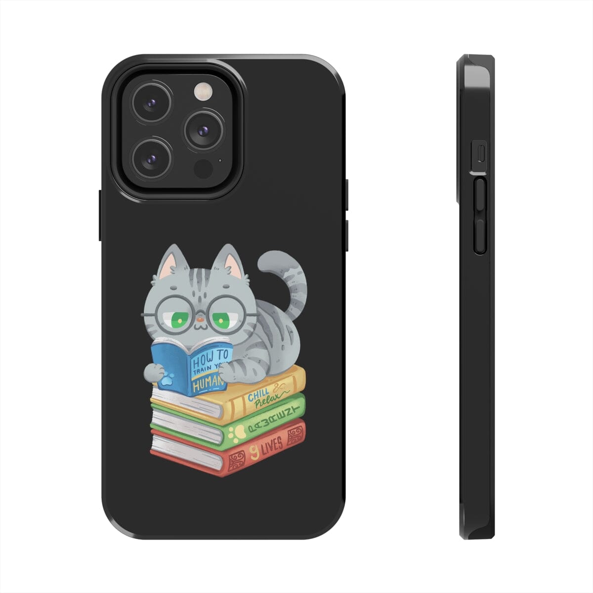 Cats and Books Tough iPhone Case by Case Mate